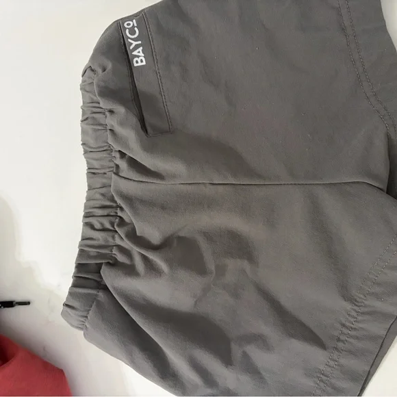 Bayco Kids' Swim Trunks - Red and Gray - Picture 5 of 8